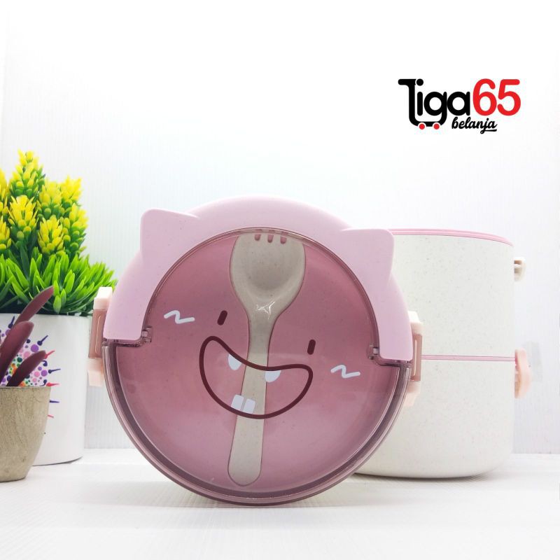 365 Kotak Makan  Lunch Box / Tempat Makan Bento Tingkat / Container / Lunch Box HJL-J3041B