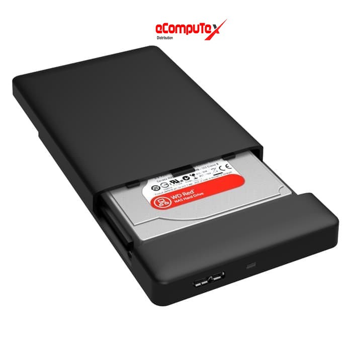 EXT CASE HDD 3.0 BLACK 2.5 ORICO