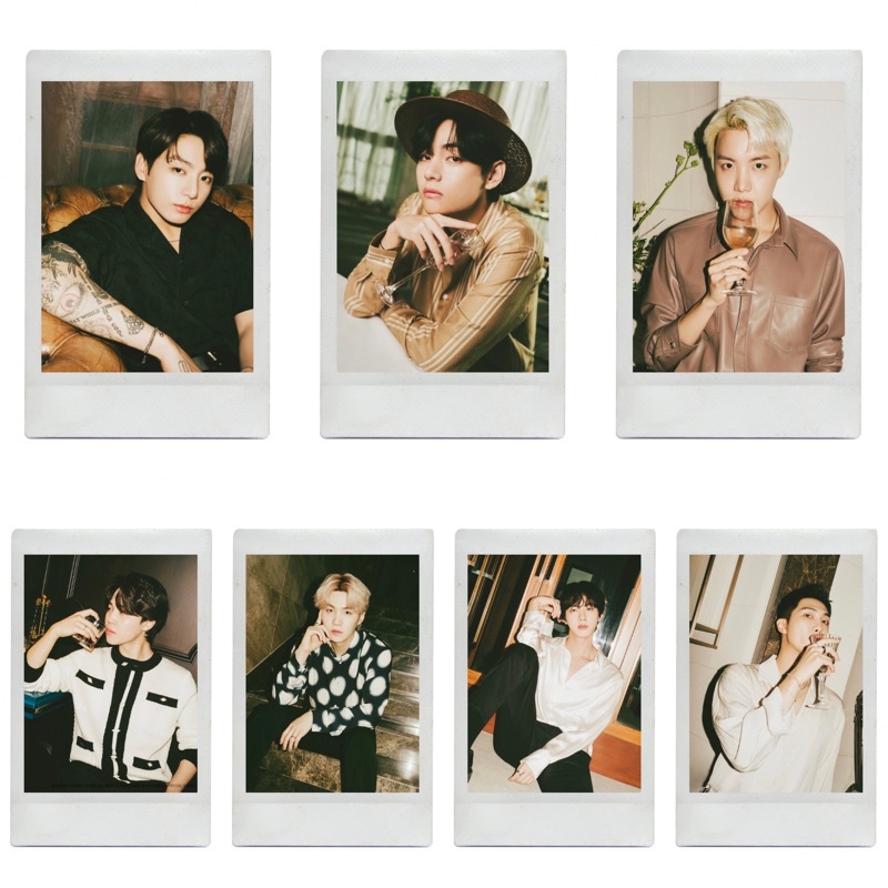 bantal foto BTS PROOF 2 sisi beda gambar