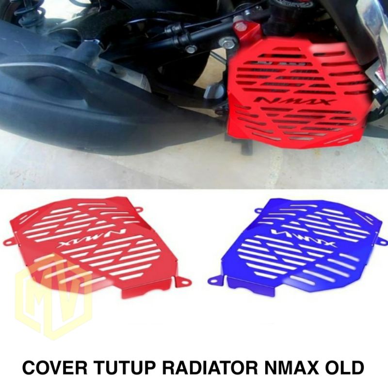 COVER TUTUP RADIATOR MOTOR NMAX PELINDUNG PENUTUP RADIATOR MOTOR NMAX BAHAN STAINLESS ANTI KARAT