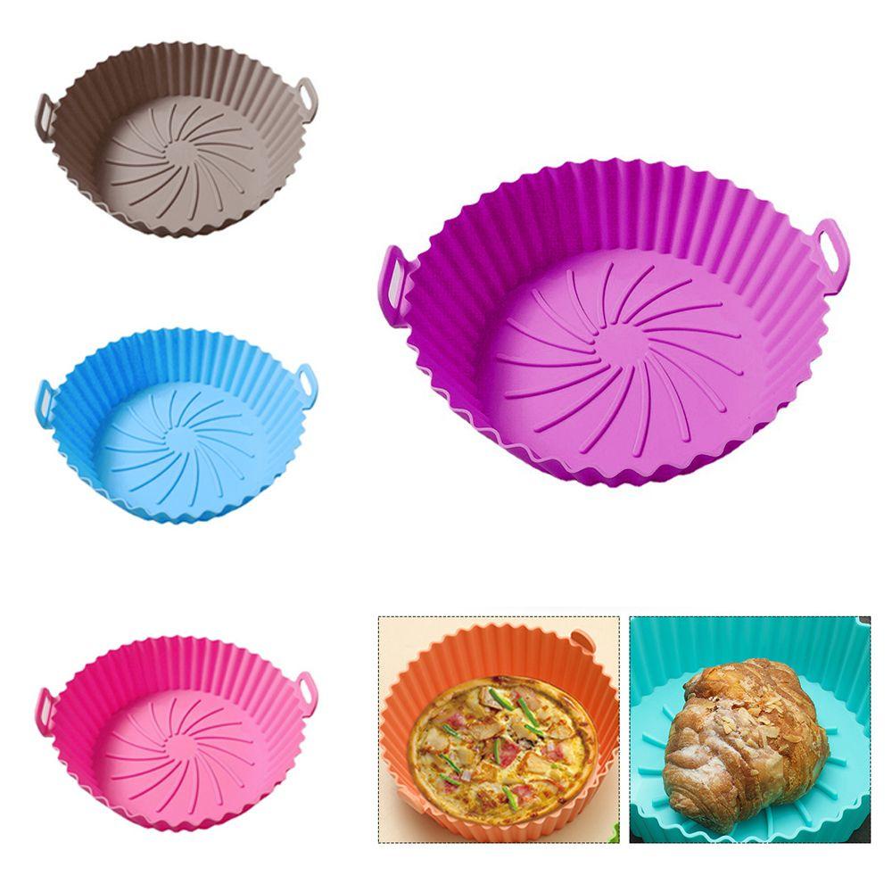 Top Silicone Pot Portable Tray Liners Untuk Air Fryer