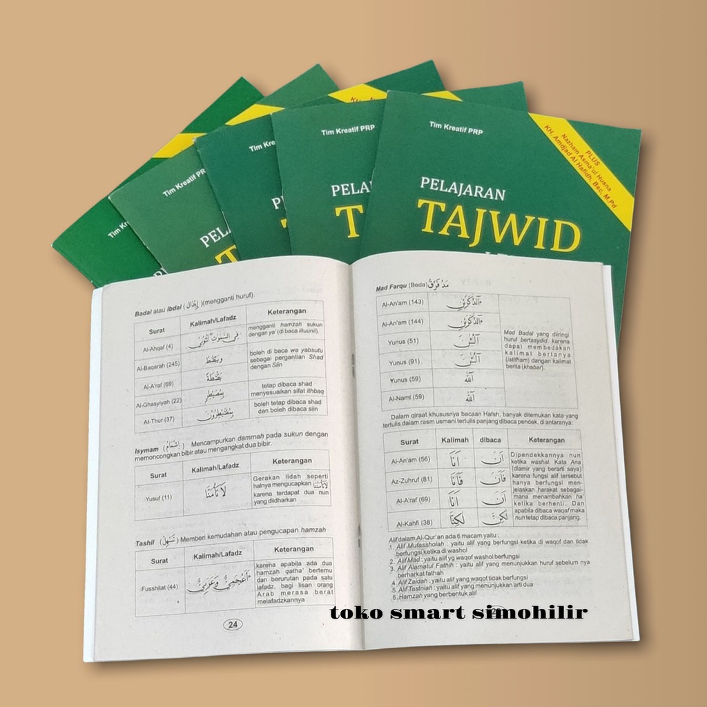 BUKU PELAJARAN TAJWID