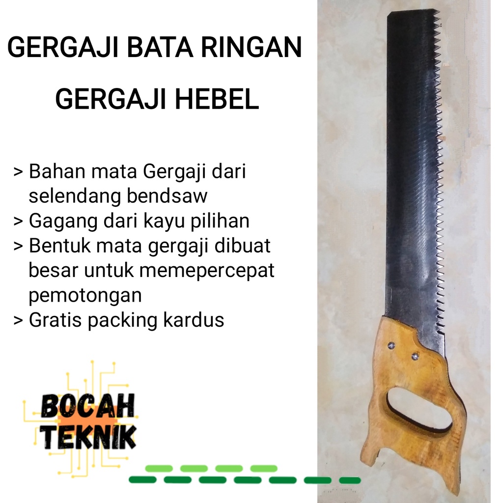 Gergaji Hebel - Gergaji / graji / pemotong bata ringan / hebel / herbel / mata besar besar bahan dari baja selendang bandsaw / serkel