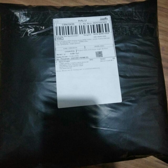 M-l-xl-xxl Tunik Batik Wanita Shibori Seragam Batik Murah Atasan Baju Batik Wanita Asli Pekalongan