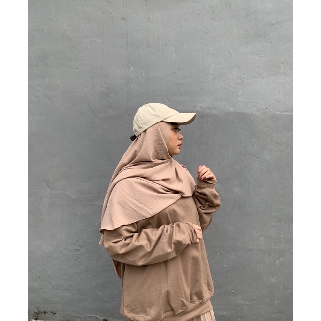 BASIC CREWNECK OVERSIZE