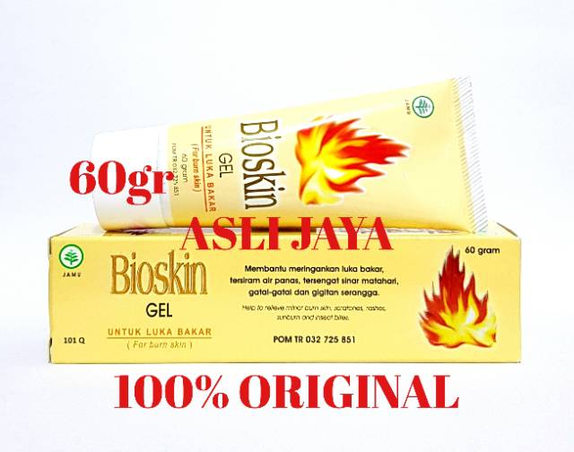 Bioskin Gel (60gr) - Untuk Luka Bakar