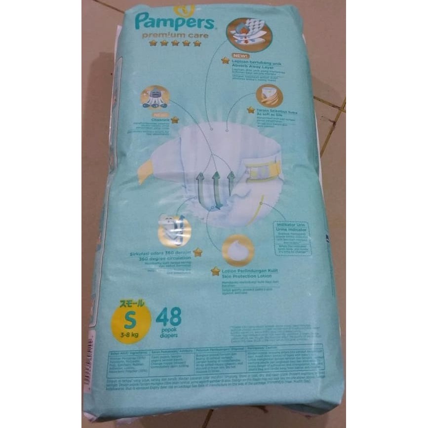 PROMO Pampers Premium Care Perekat S 48