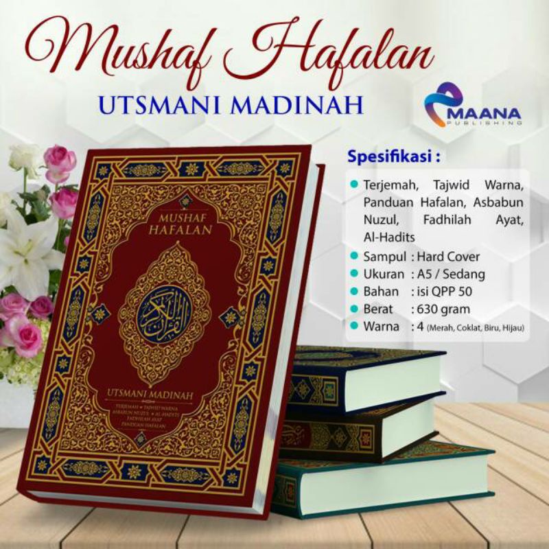 Al quran utsmani hafalan dan terjemah a5 - mushaf utsmani hafalan terjemah