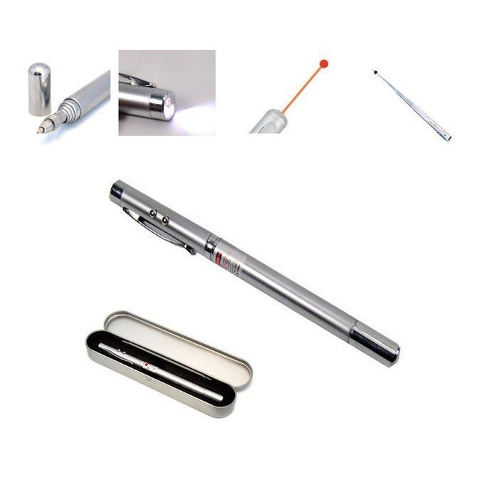 

Pulpen Pen Exclusive Pena 5 In 1 Laser Pointer Box Premium Presentasi