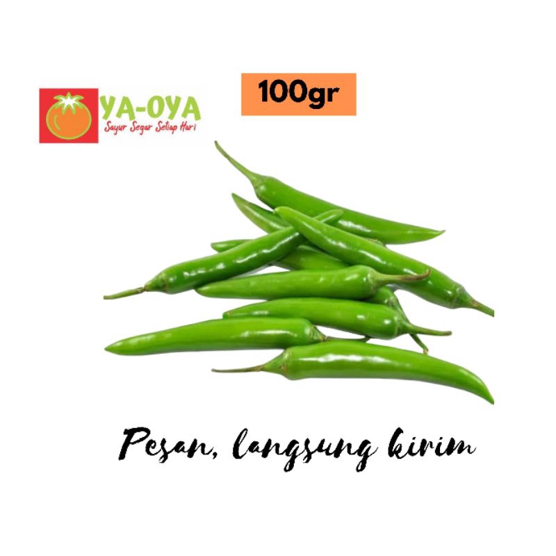 

CABAI IJO GENDUT 100gr-SAYUR SEGAR-INSTAN DELIVERY