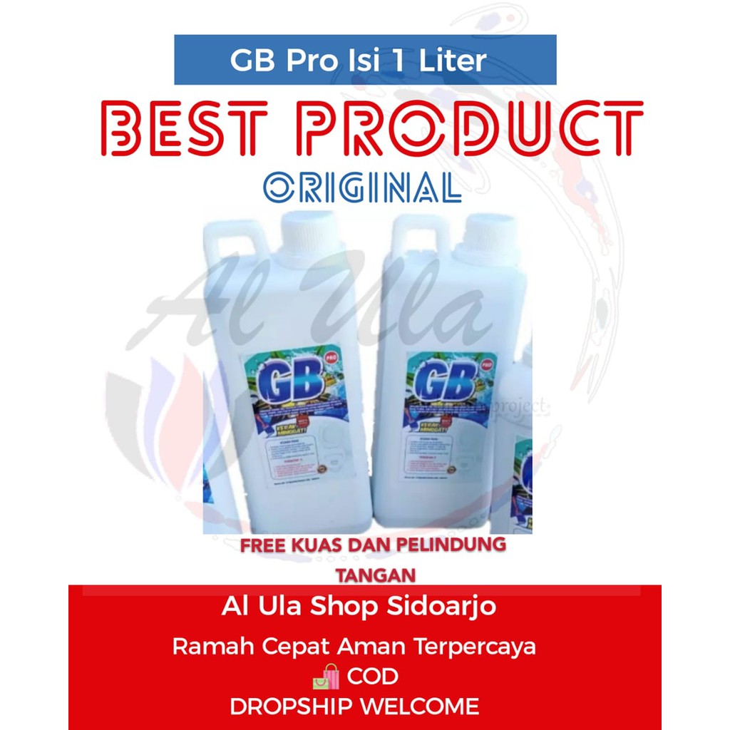 Glisbers GB Pro Pembersih Kerak Keramik  Porselen Lantai  