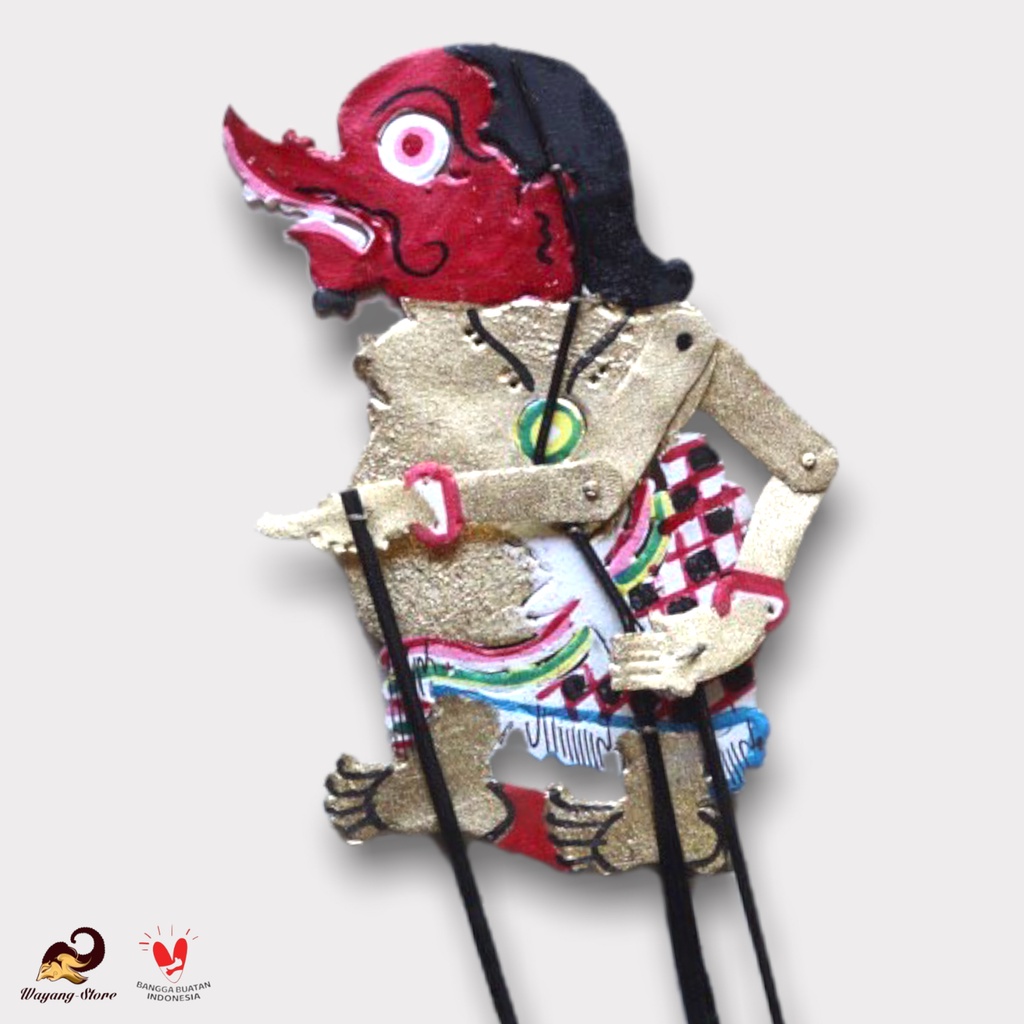 Wayang Kulit Togog 30 cm