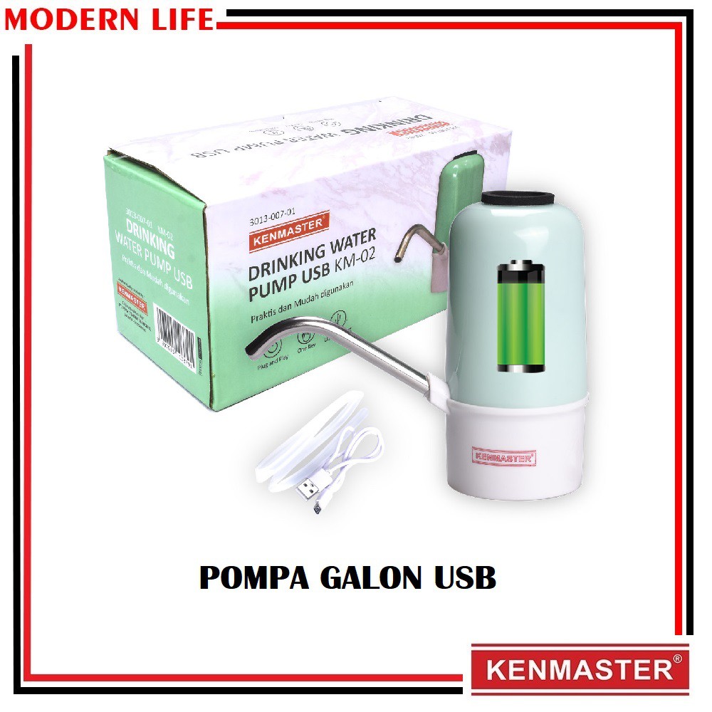 Kenmaster Pompa Air Galon Charging Pump - Drinking Water Pump Charger