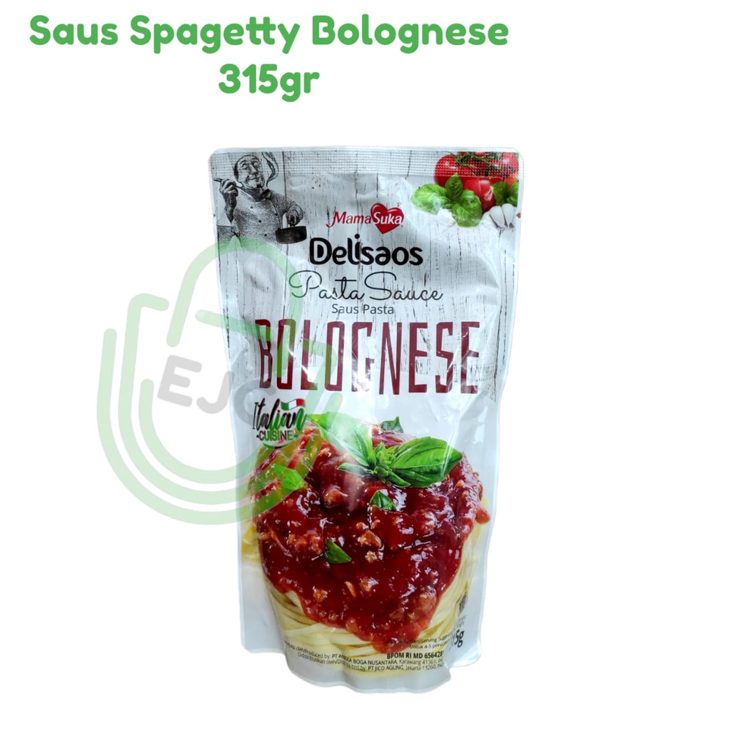 

Mamasuka Delisaos Saus Pasta Bolognese Spageti 315gr