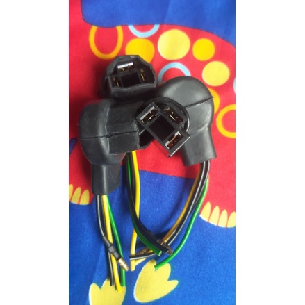 SOKET FEMALE LAMPU DEPAN HEAD LAMP TIPE H4 MOBIL NISSAN xtrai juke gran livina dll TERLARIS