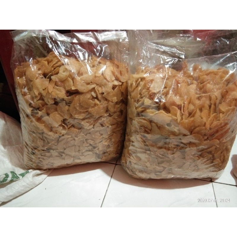 

kerupuk udang belahan asli