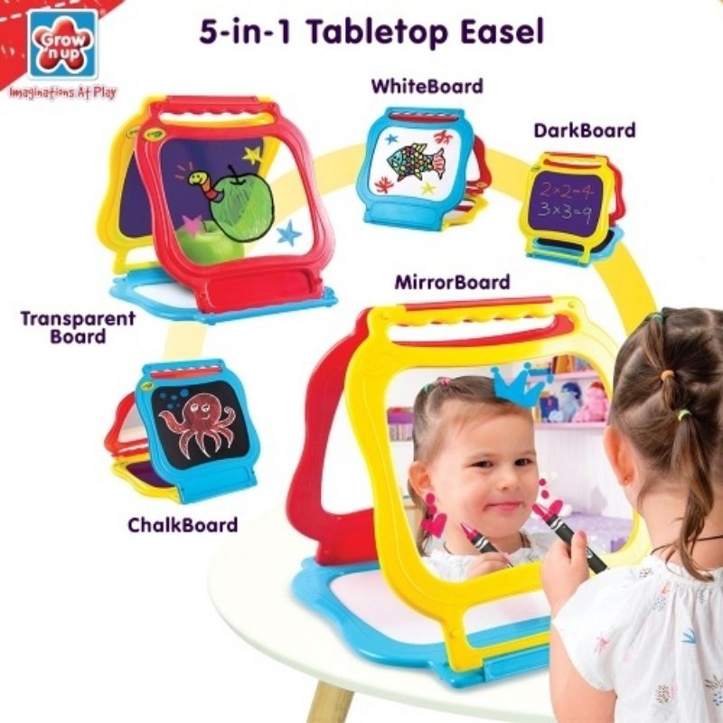 

Crayola Papan Tulis 5 in 1 creative fun Table Top easel