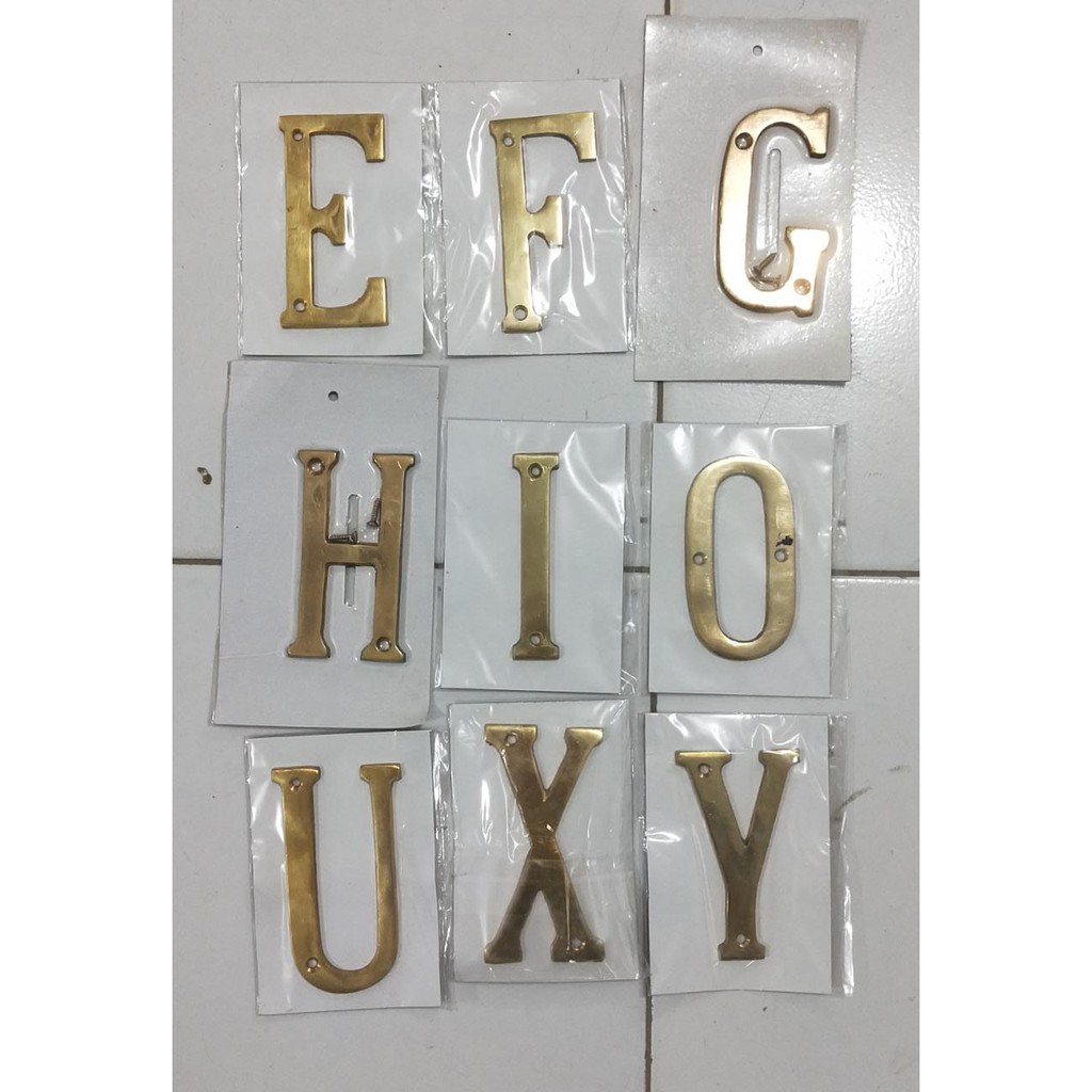 huruf / abjad/ alphabet Rumah