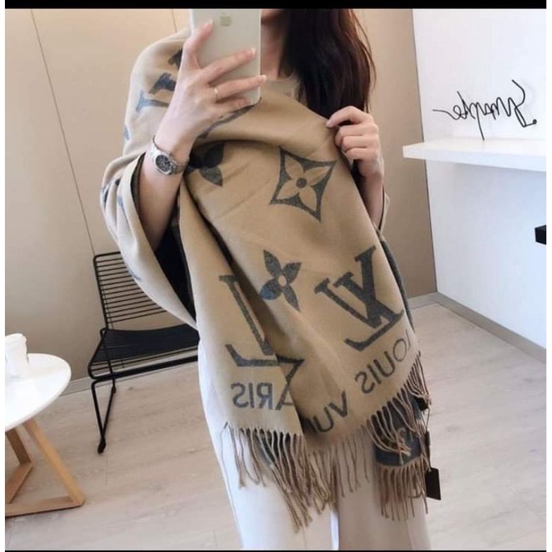 BISA COD SYAL &amp; SCARF WINTER STORY 1854LV/SELENDANG MUSIM DINGIN IMPORT PREMIUM