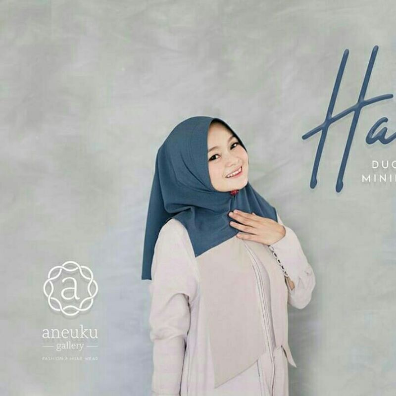 Sale.....Haneefa 2tone mini khimar aneuku gallery