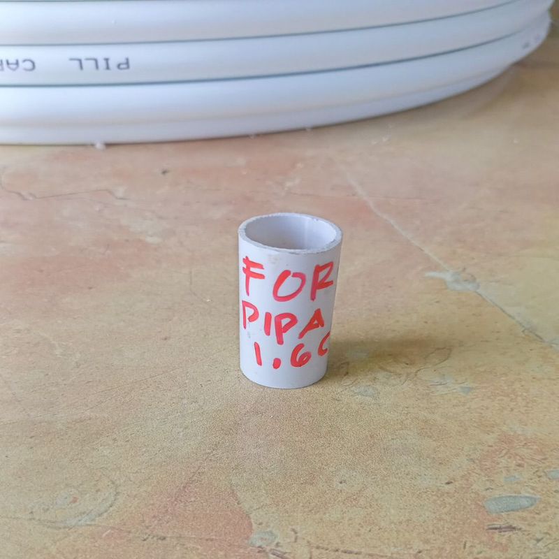 KONEKTOR UNTUK PIPA ELASTIS 16MM