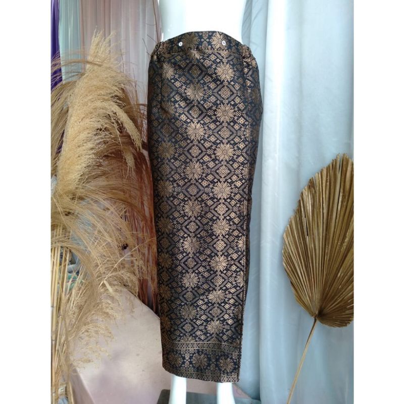 Rok songket premium//rok span songket palembang//rok songket jadi