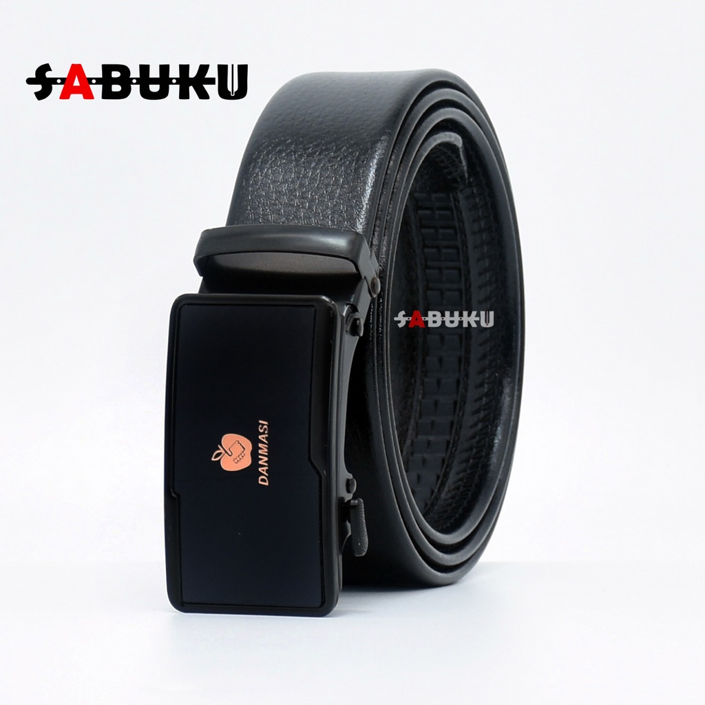 Ikat Pinggang Pria Import Model Rel  Automatic Gesper Pria Sabuk Pria - 040