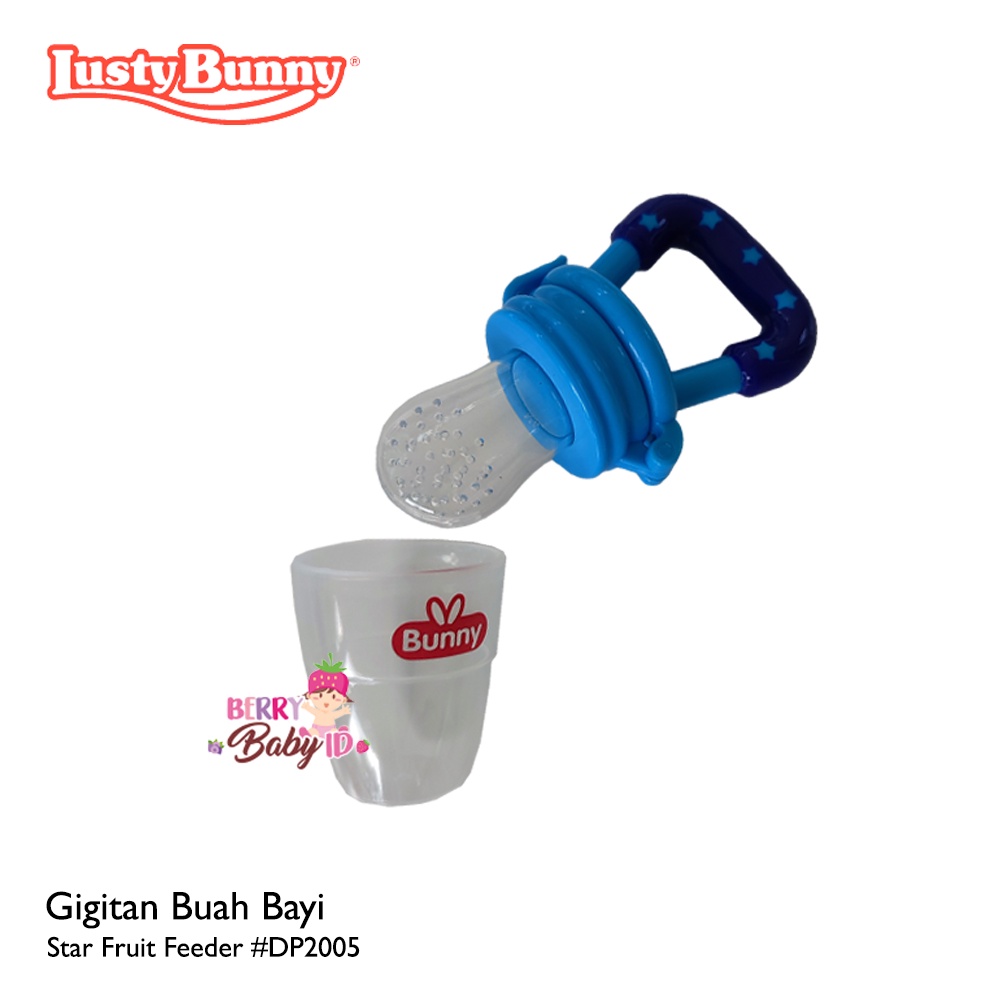 Lusty Bunny Star Fruit Feeder Gigitan Buah Empeng Buah Bayi DP2005 Berry Mart