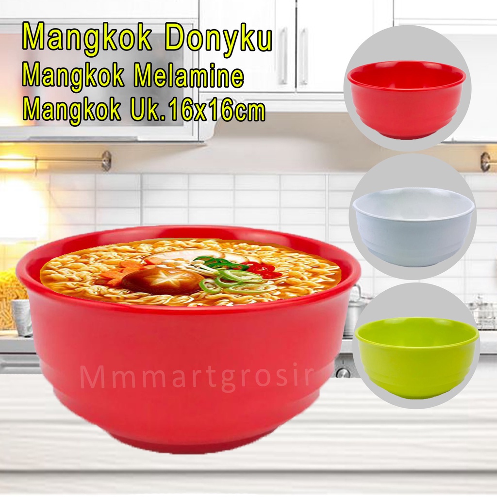 Mangkok Melamine / Mangkok Donyku MK-1322 / Mangkok Serbaguna / Uk.16x16cm