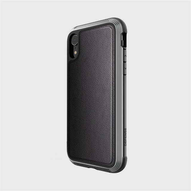 X-Doria Defense Lux iPhone XR Case Black Leather