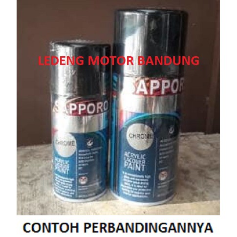 Kecil Sapporo Chrome Crome Cat Semprot Pylox Merek Saporo Paint 150ml