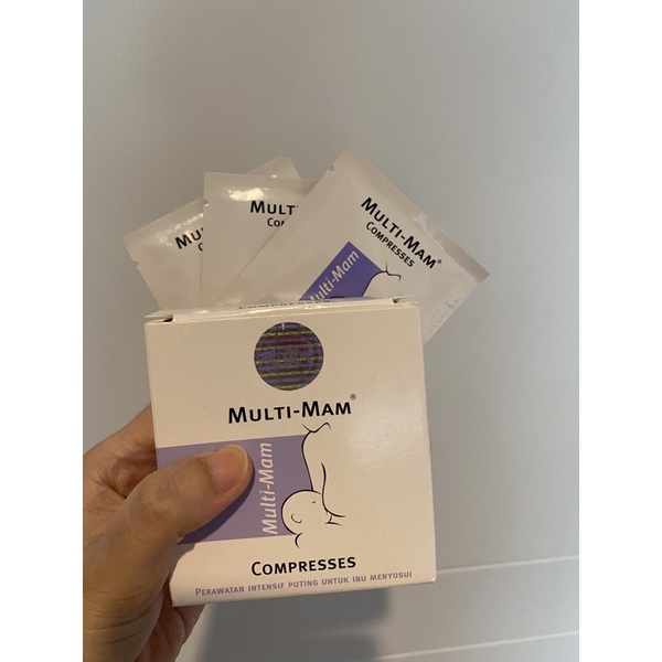 Multi-Mam compresses sachet
