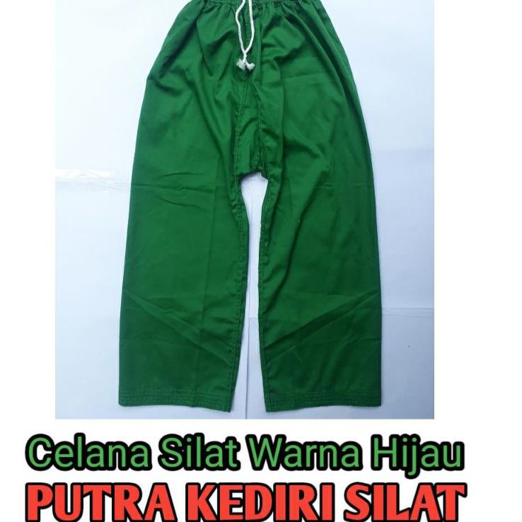 Recomended.. Celana Silat 4 Warna Nagata Drill (Hitam,Putih,Merah dan Hijau) Tebal Adem Lemes Dan Se