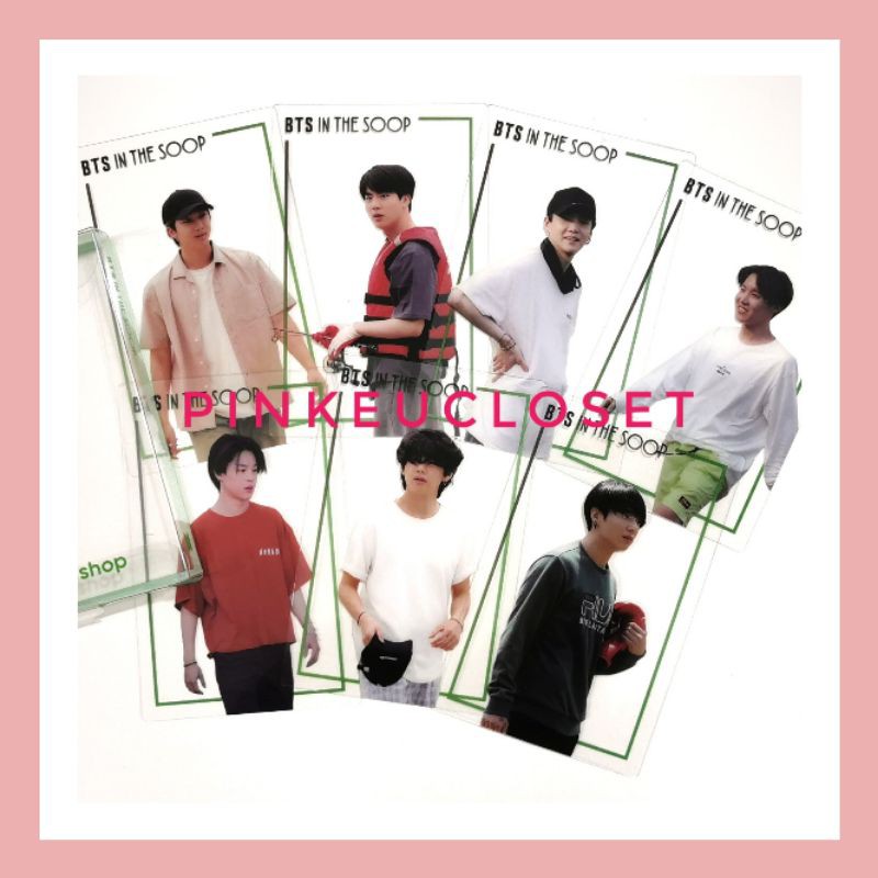 [Ready] BTS IN THE SOOP CLEAR PHOTOCARD