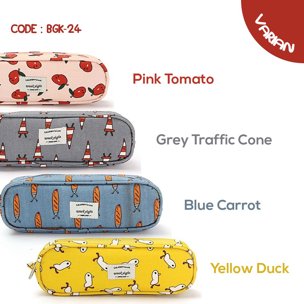 LONG JAM COSMETIC POUCH - WEEKEIGHT COSMETIC POUCH (LONG JAM) BGK-24