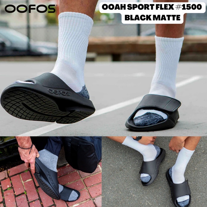 Oofos Unisex OOAHH SPORT FLEX #1500 Slide