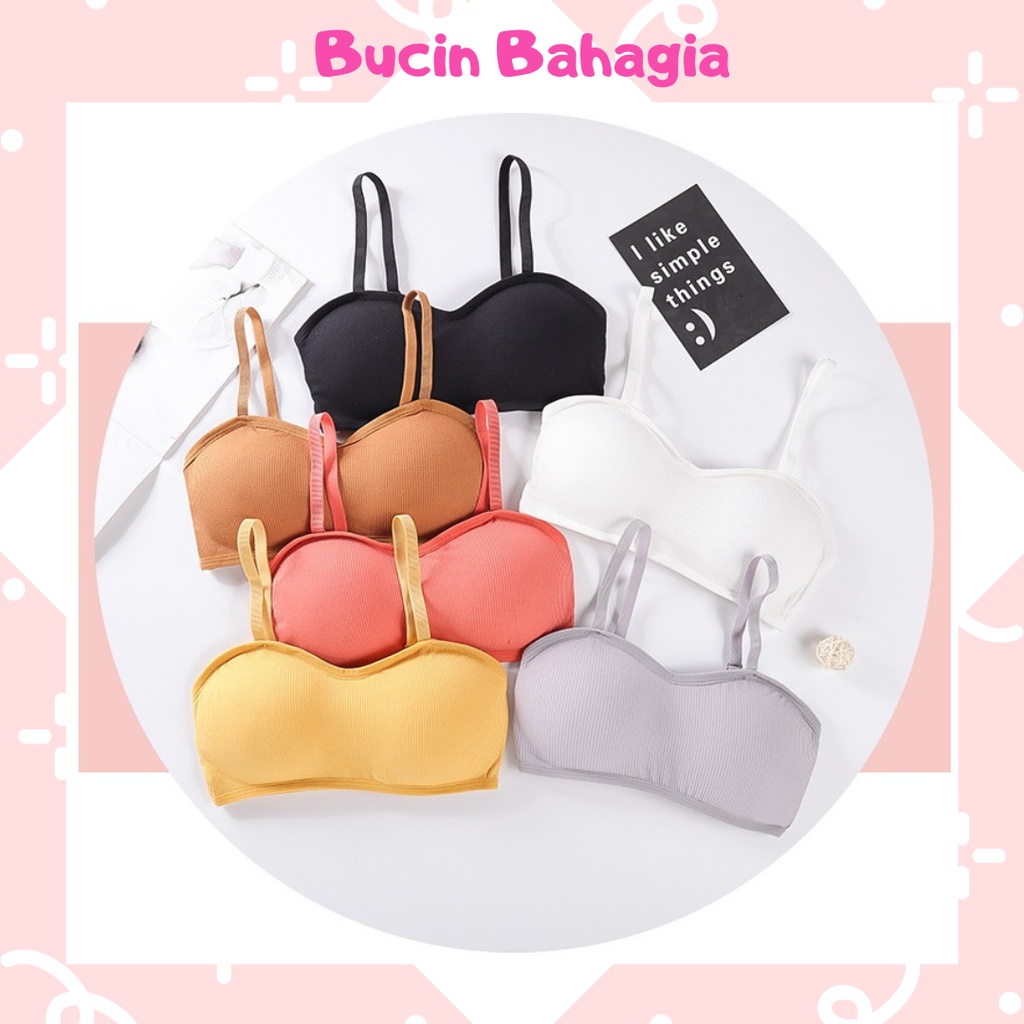 BH Bra Wanita Tanpa Kawat Pakaian Dalam bralette Push Up kutang cewe sport bra BH03