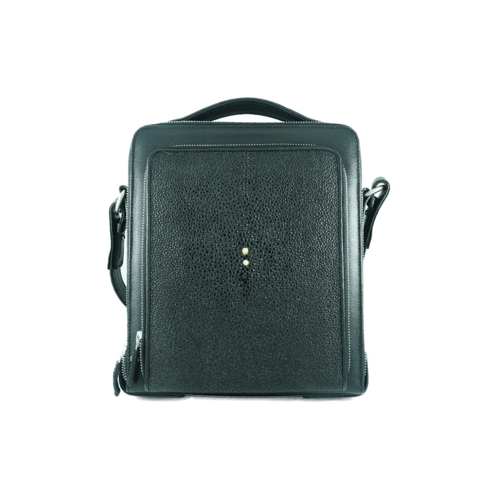 (PARRI) TOSHI Sling Bag - Tas Pria Kulit Ikan Pari