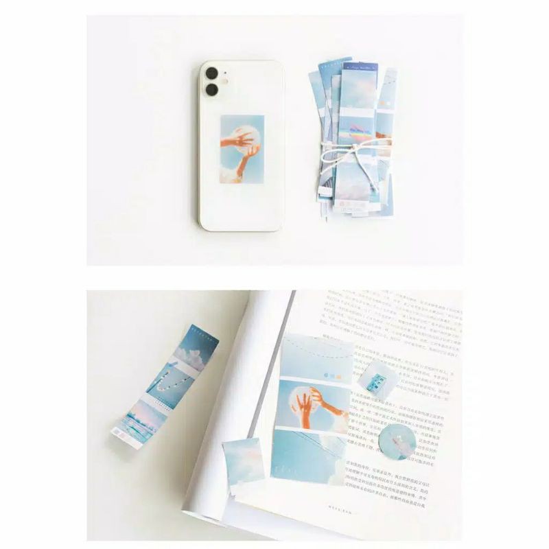 

[LOVATO.CO] 20 Pcs Stiker Kertas RETRO TAPES Sticker DIY Planner Scrapbook