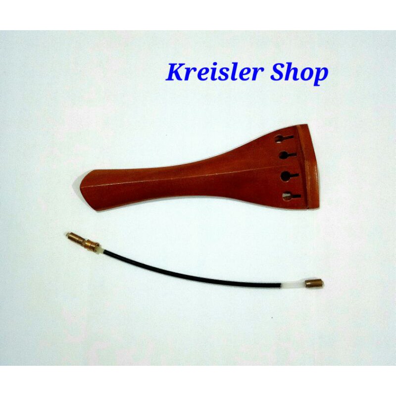 Tail piece coklat biola violin Tailpiece Jujube