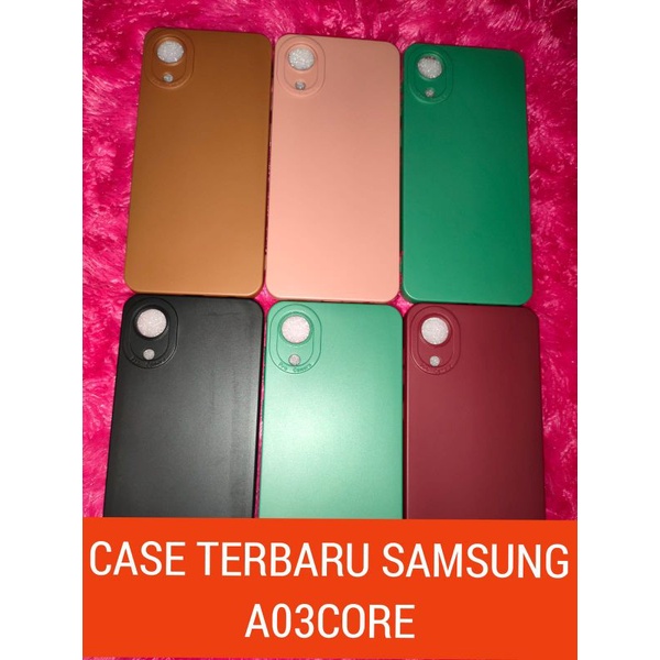 SLIKON/CASE SOFT MACARON TIPE SAMSUNG A03 CORE MY CHOICE CASE