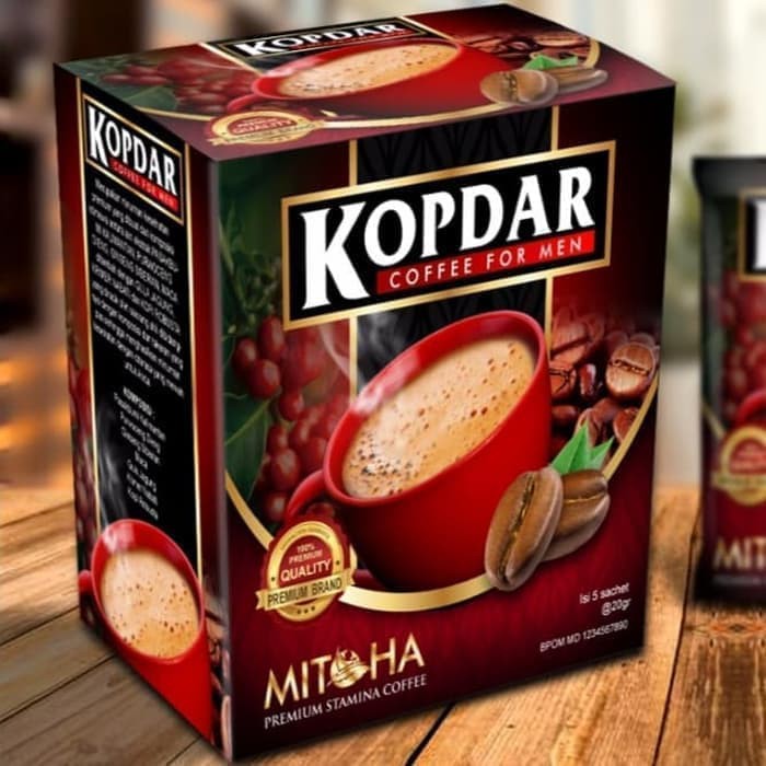 Kopi KOPDAR rasa lupa Daratan isi 5 sachet per kotak