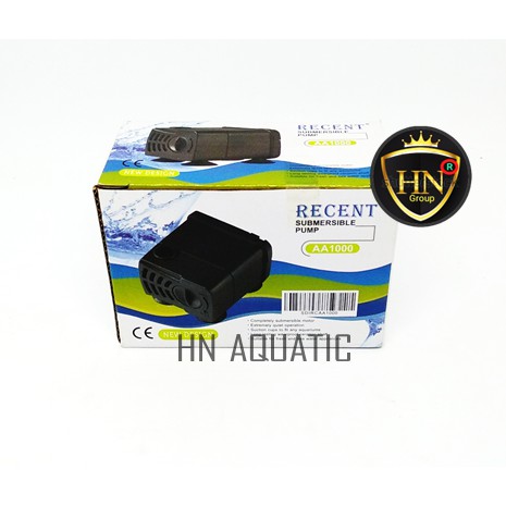 Pompa Udara Celup Mini Aerator Aquarium Recent AA 1000