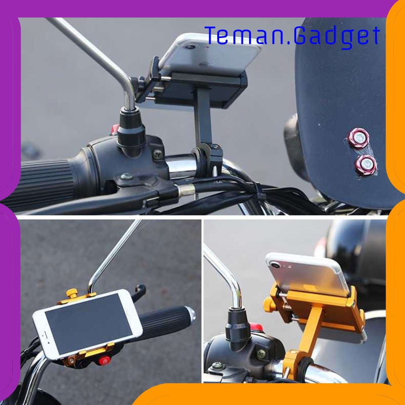 TG-BD025 TaffSPORT Smartphone Holder Sepeda Handle Bar Bike Mount - YP07