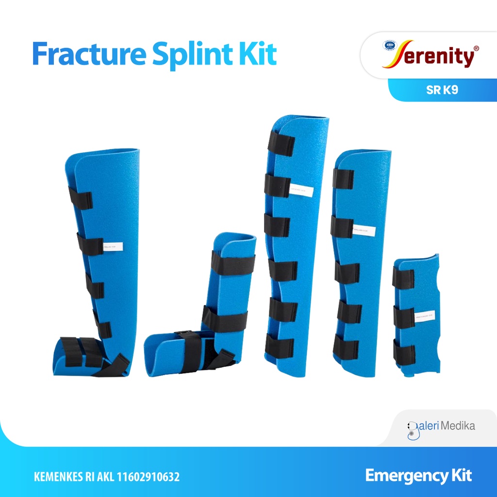 Splint Kit Serenity SR K9 Bidai Patah Tulang