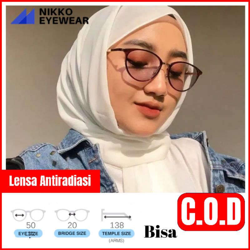 Frame Kacamata 1770, Gratis Lensa Photochromic, kacamata Antiradiasi,kacamata Baca, kacamata Korea