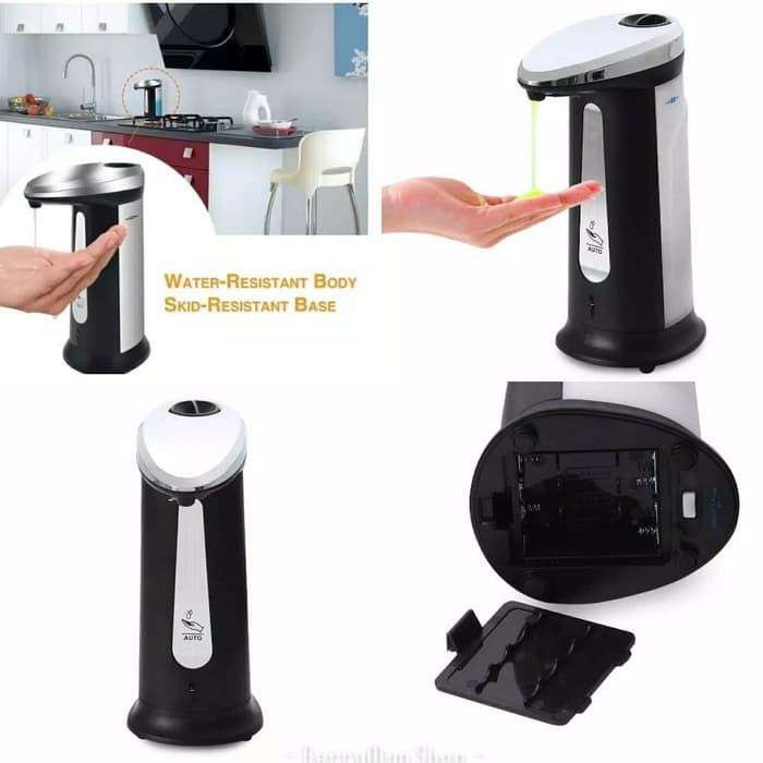 Dispenser Sabun Otomatis Charger / Finether Soap Magic Tabung Dispenser Sabun Otomatis 400ML