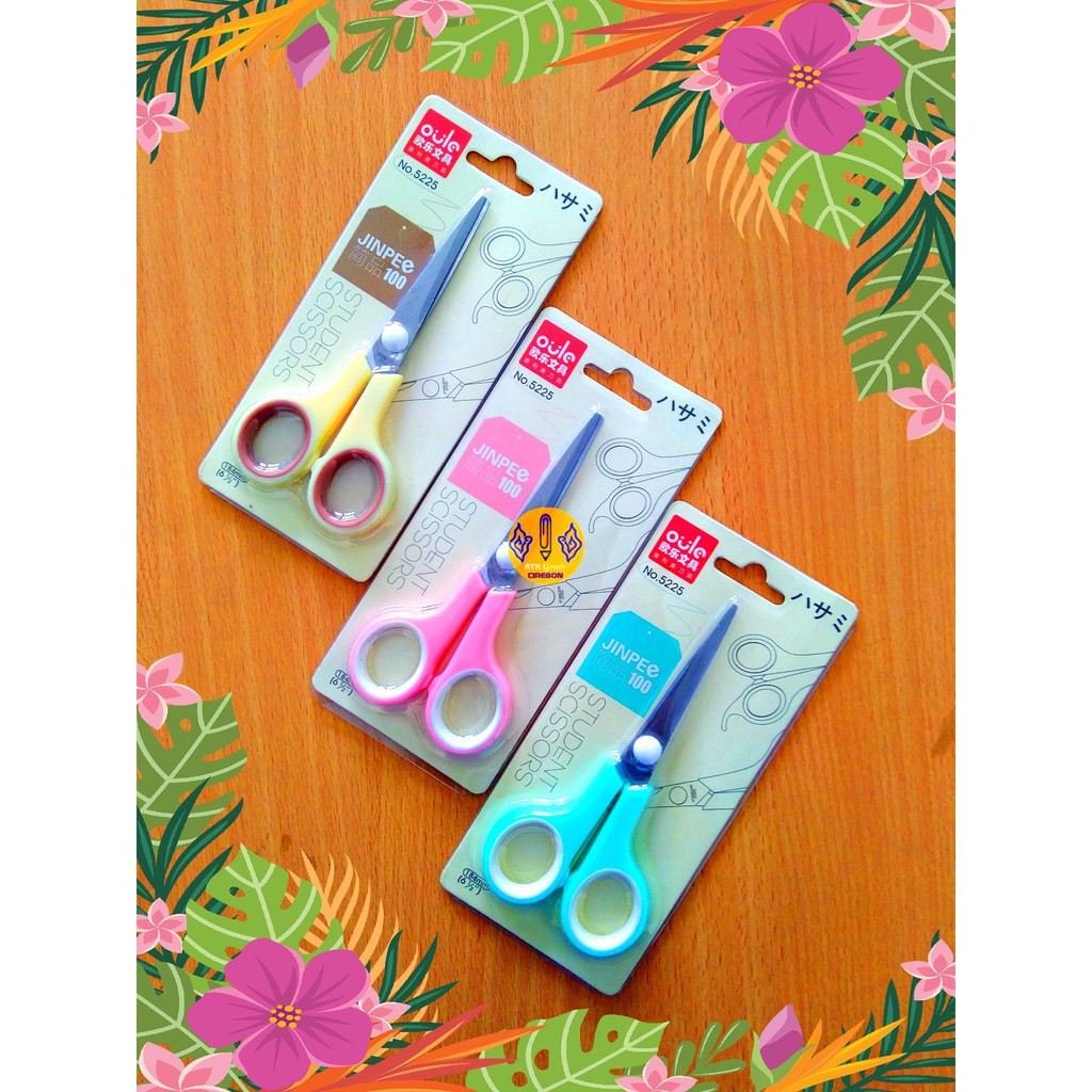 

Gunting Kertas Fancy Imato OL-5225 Oulo Jimpee Scissors Stainless