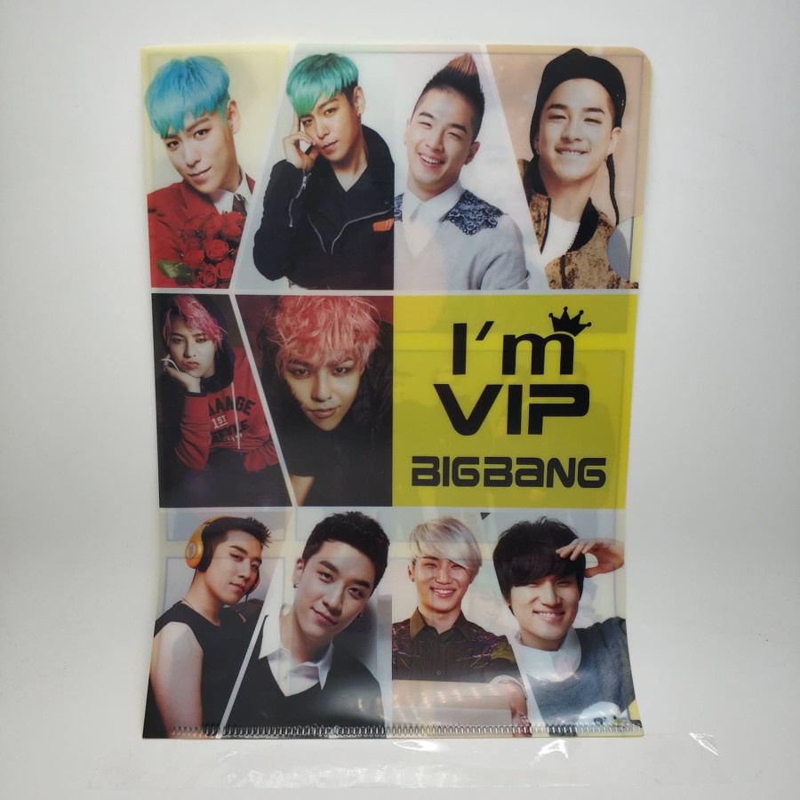 

Map folder A4 plastik / plastic KPOP / K-pop Big Bang model 1 import