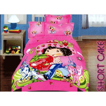 Belladona - Sprei Single (120x200) Terlaris motif Short Cake